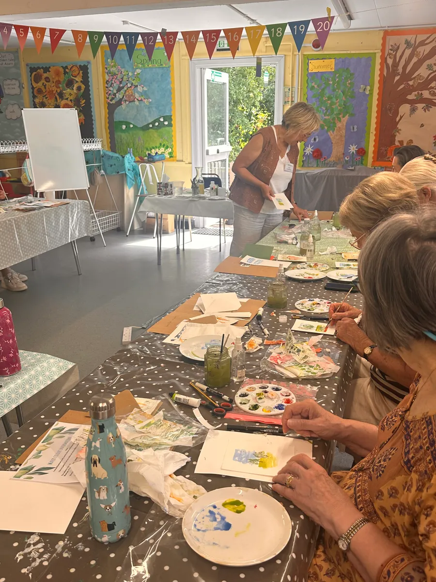 A Gerrards Cross Summer School class in progress