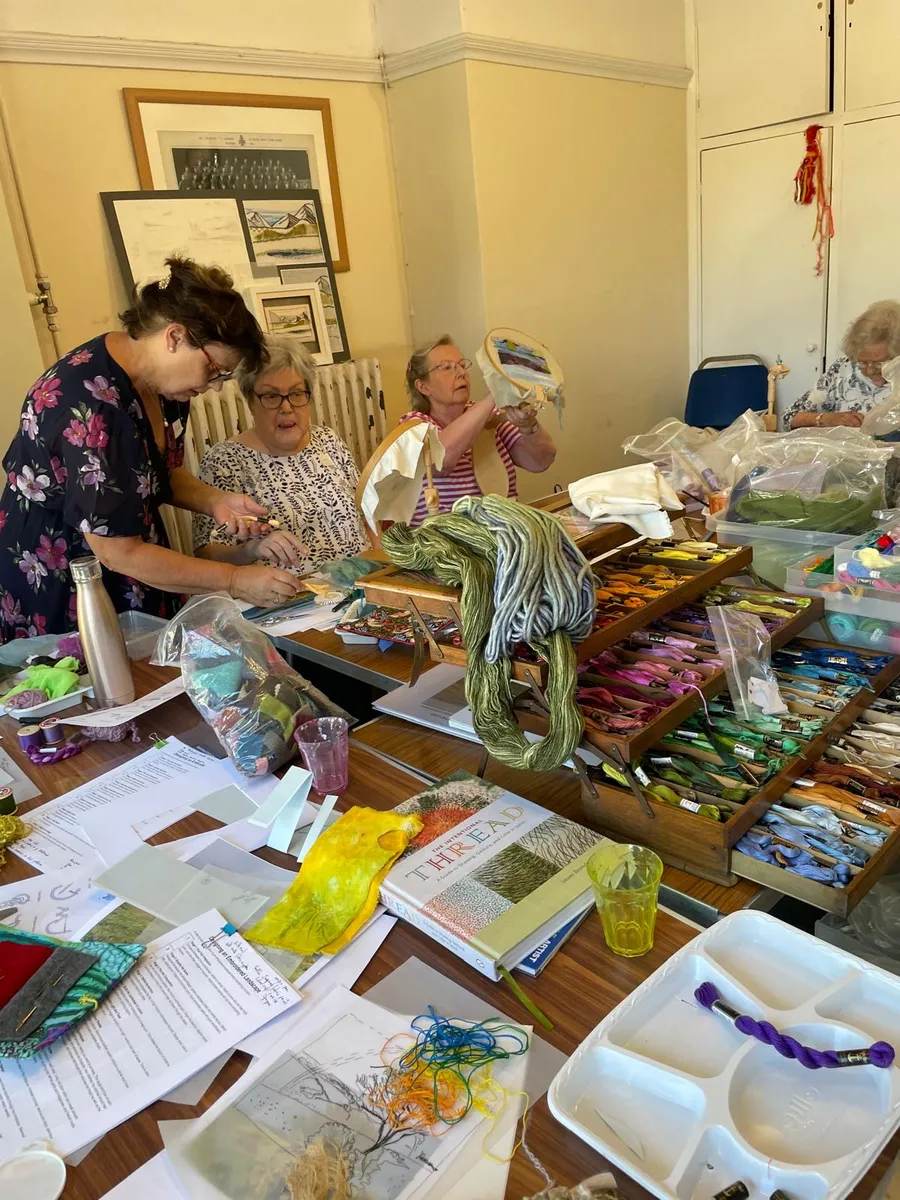A Gerrards Cross Summer School class in progress