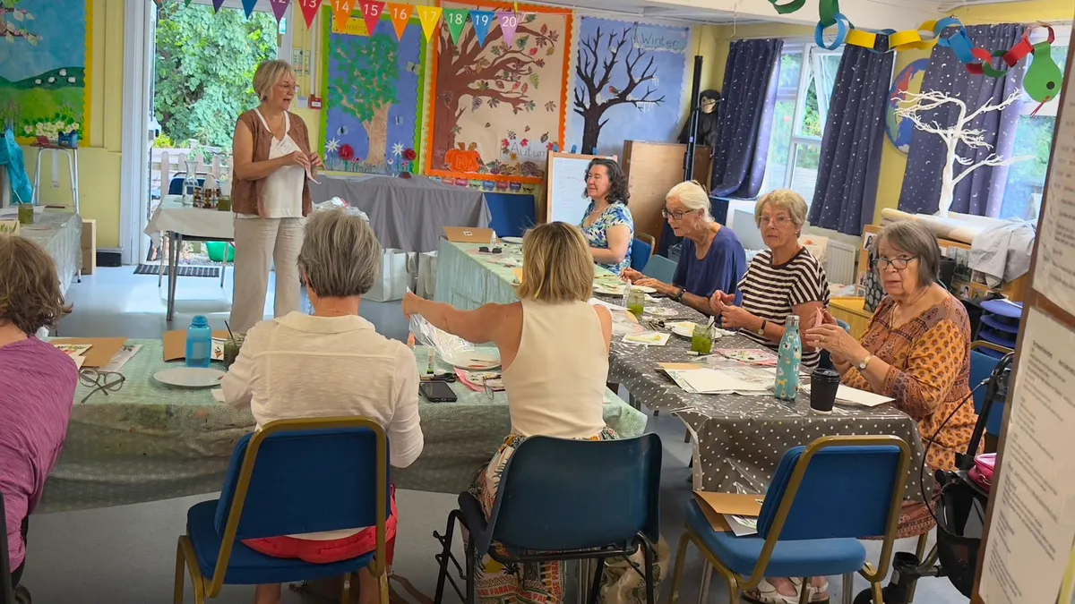 A Gerrards Cross Summer School class in progress